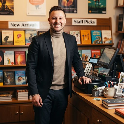 子供向けの絵本コーナー、柔らかい色合いの本が積まれている